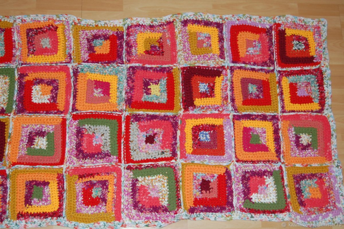 Коврик из квадратов