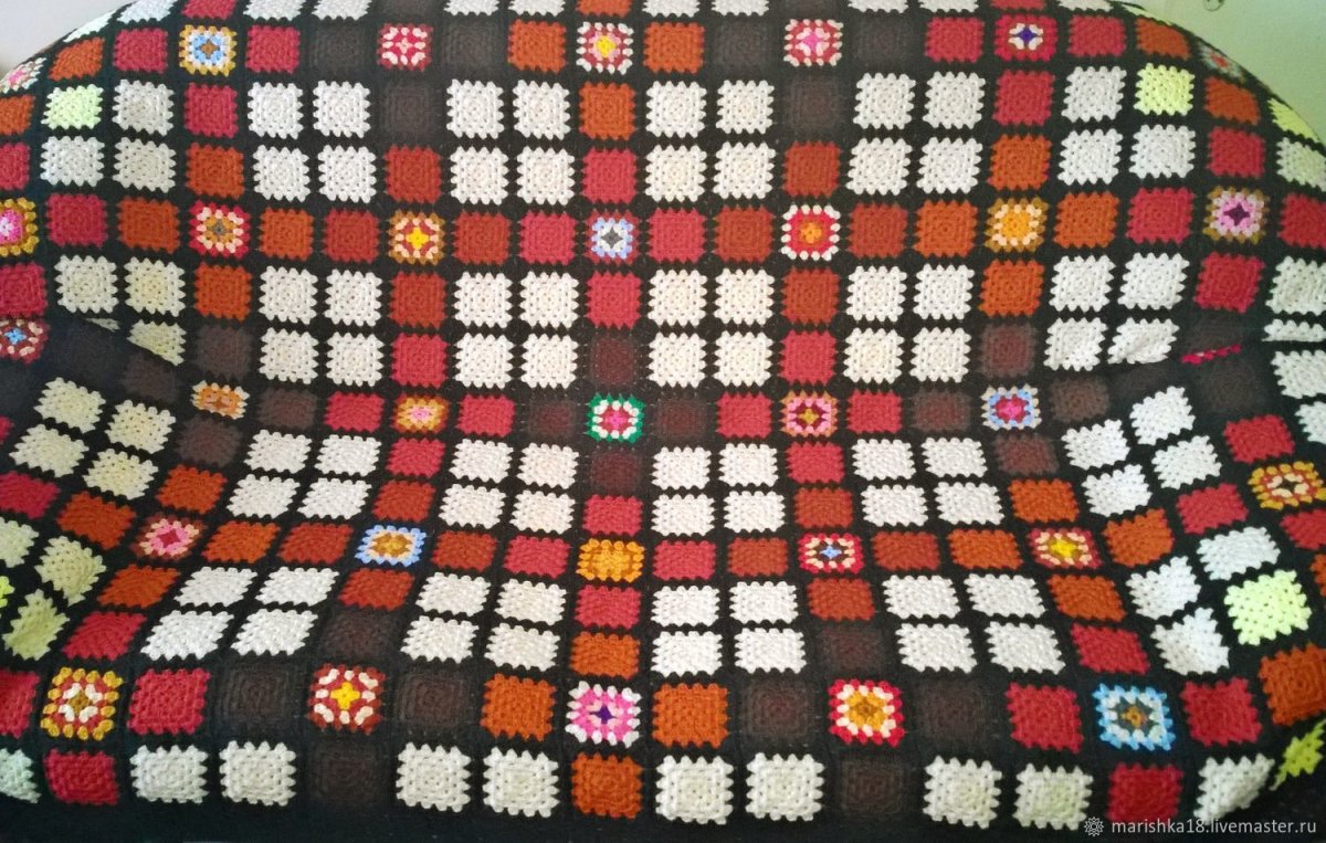 Плед «клетка»