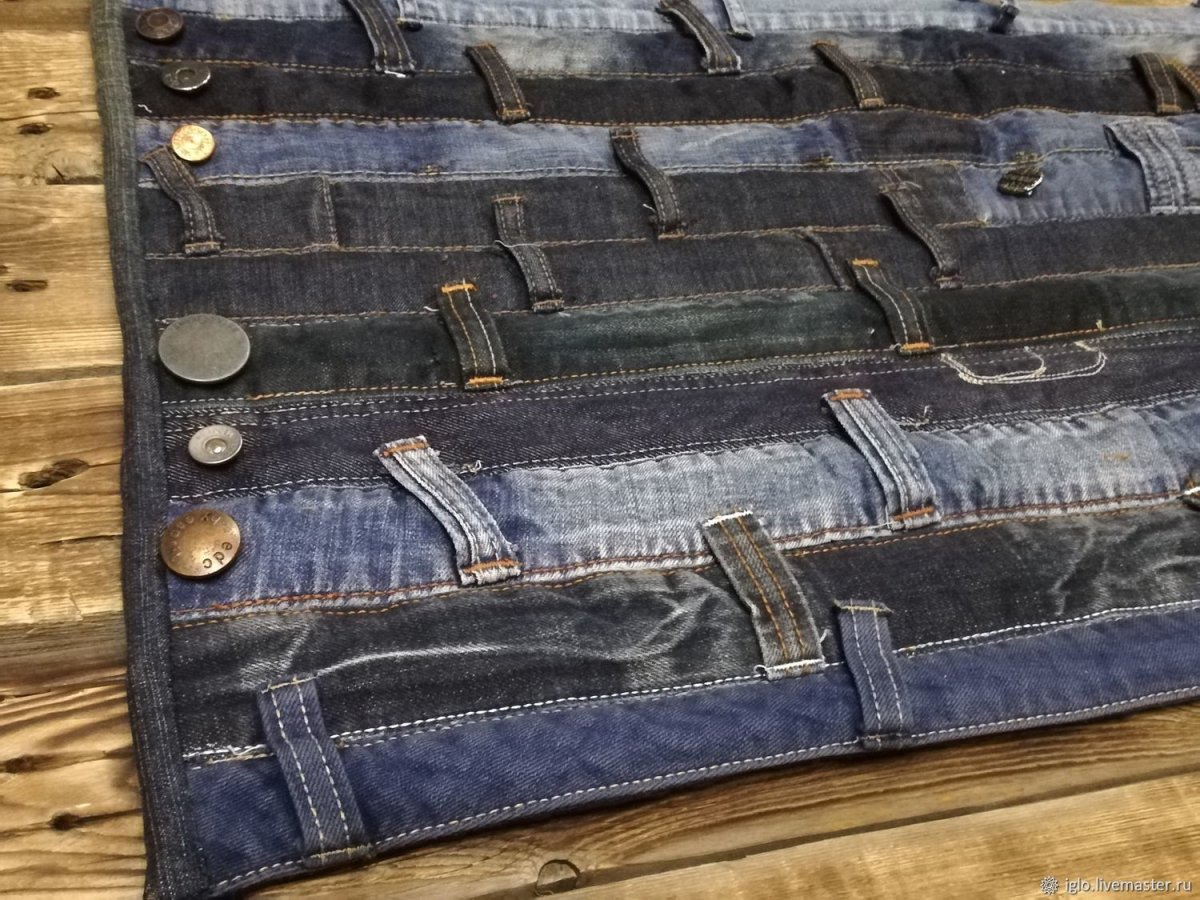 Техника джинсовая синель