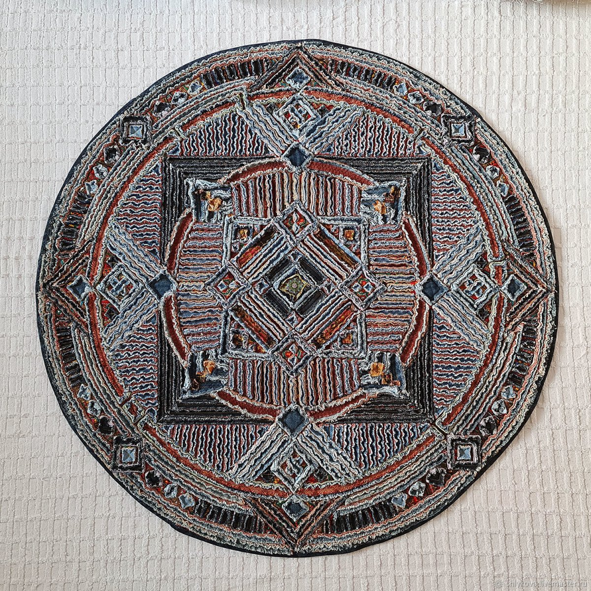 Техника синель покрывало