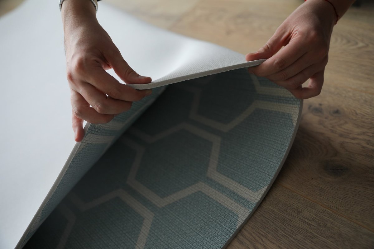 Покрывало из джинс