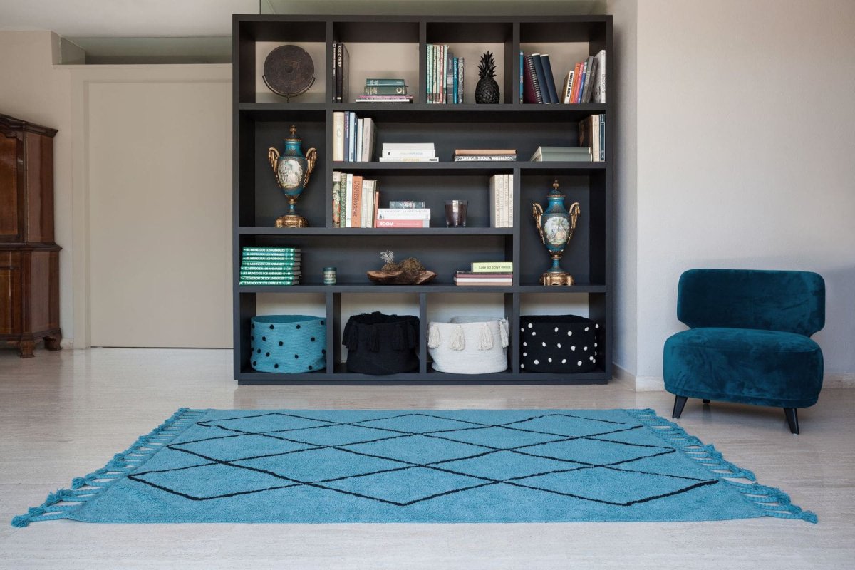 Коврик Персия в технике синель