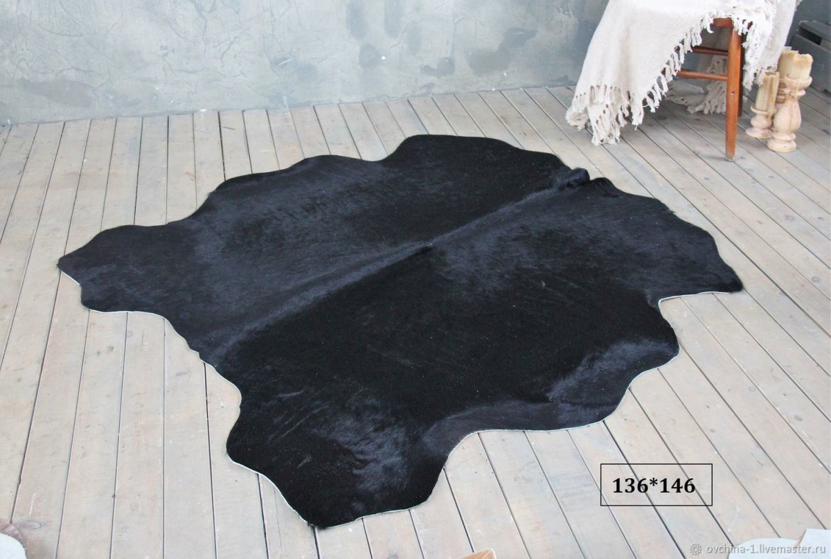 Ковер шкура в интерьере