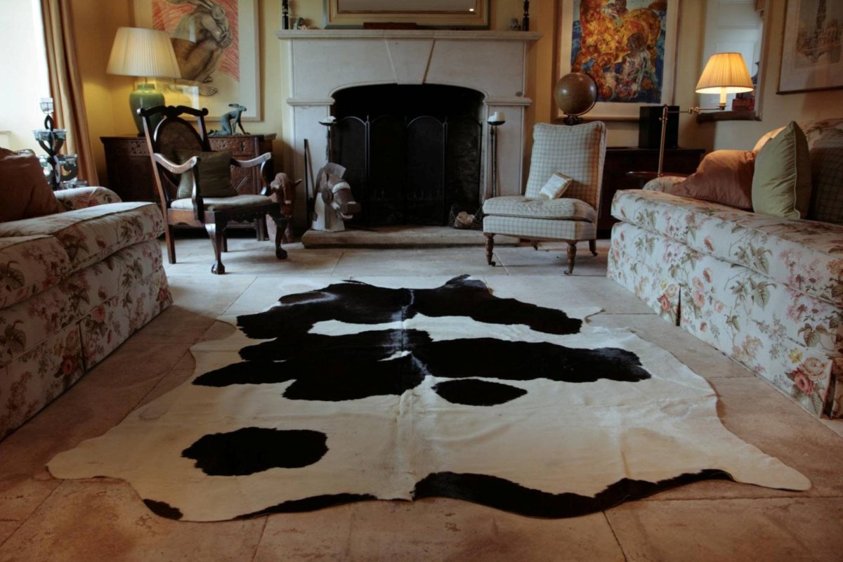 Коровья шкура ковер
