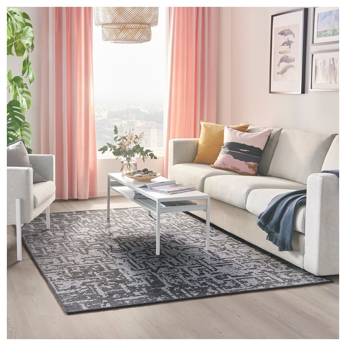 Икеа ковер Глумсе