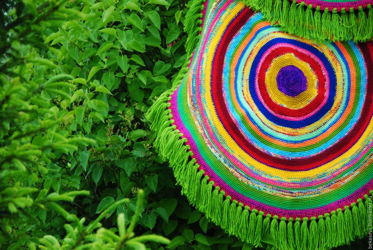 Круглые половики