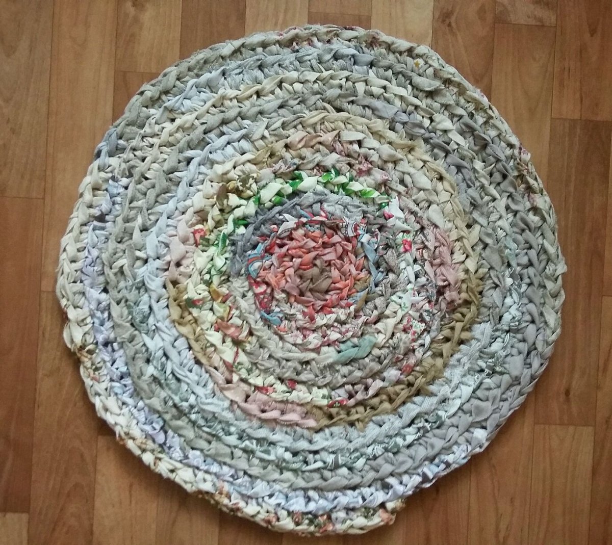 Вязание половиков крючком