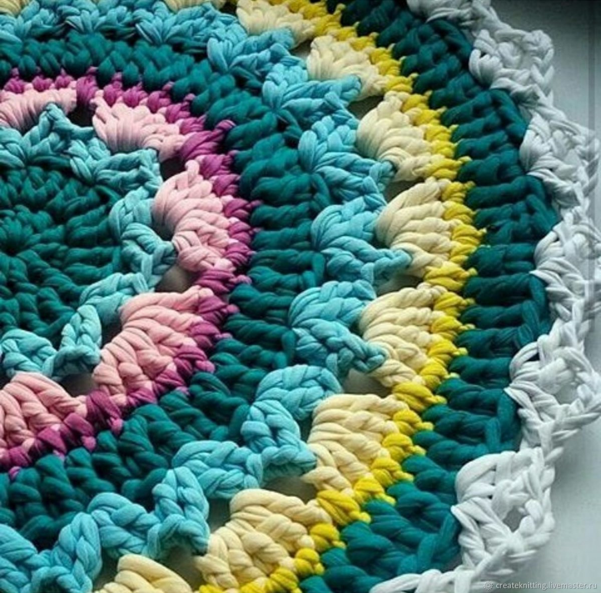 Коврики из старого трикотажа