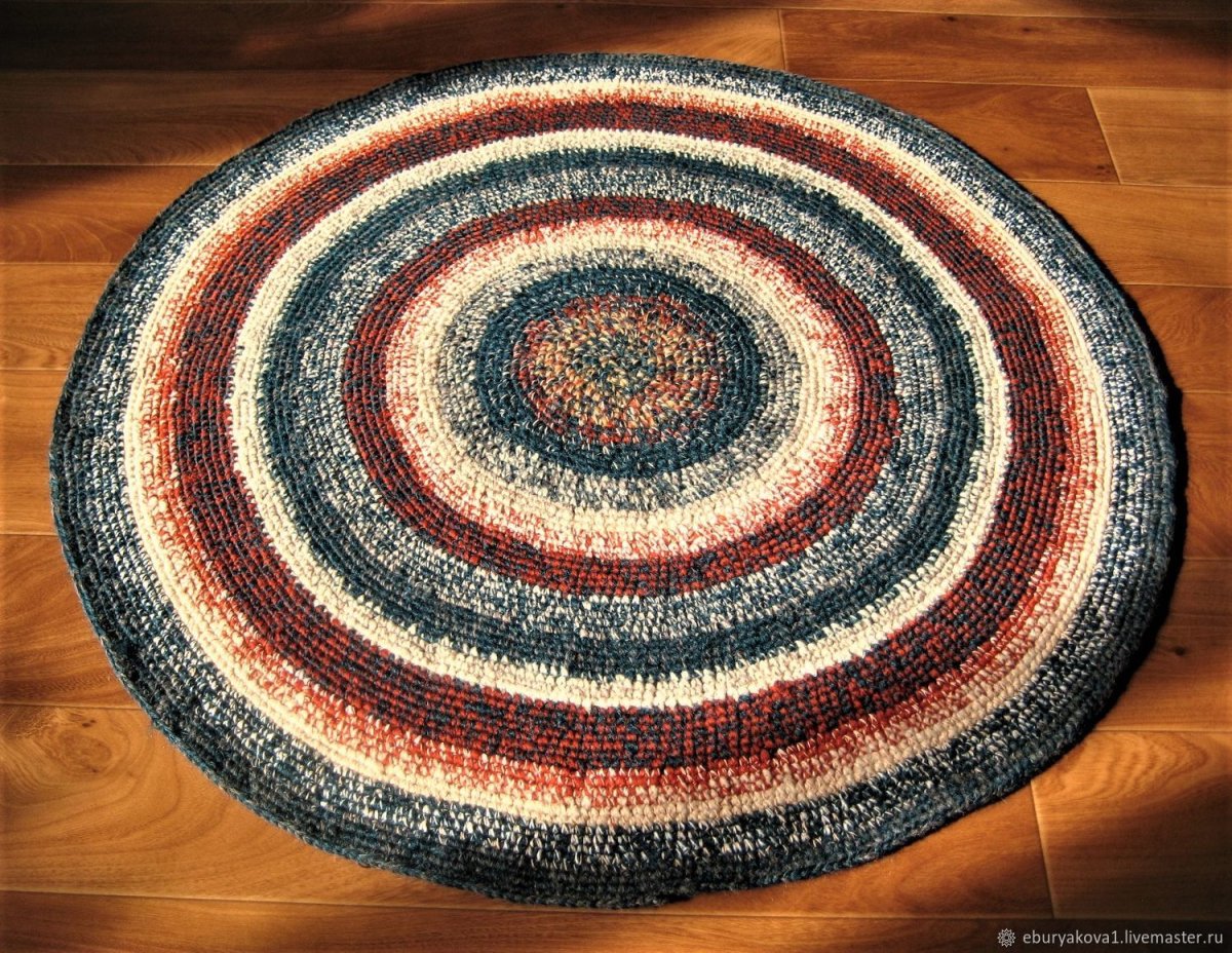 Круглые половики