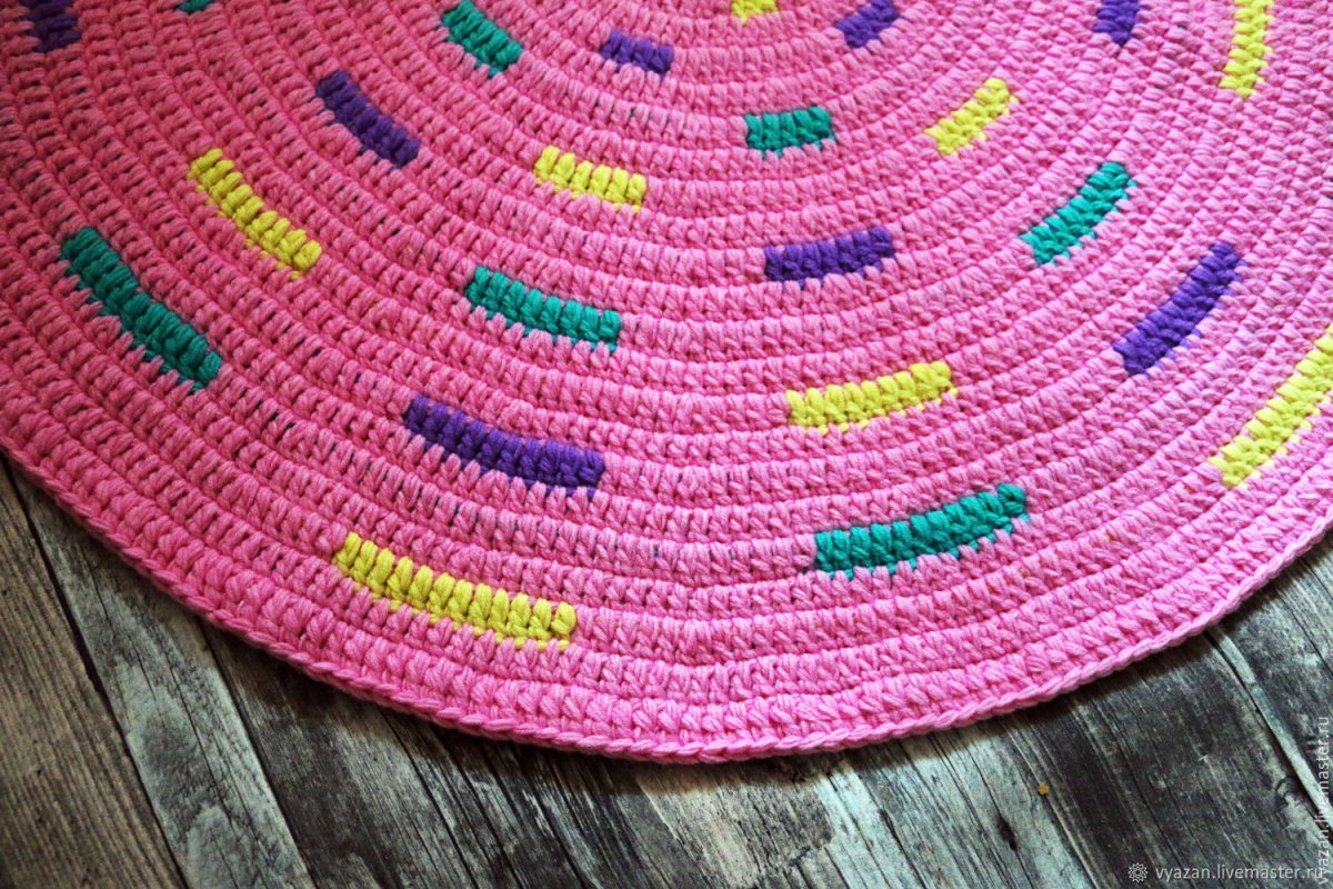 Коврик крючком