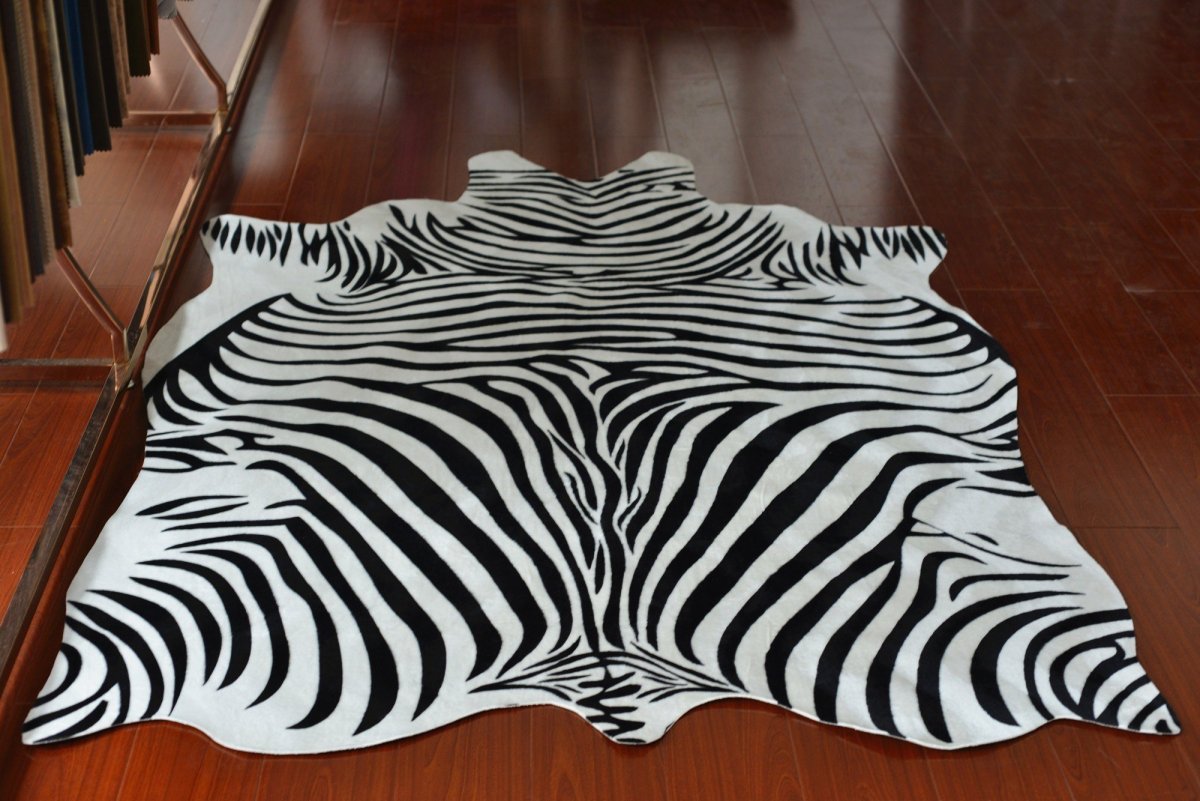 Шкура зебры в интерьере