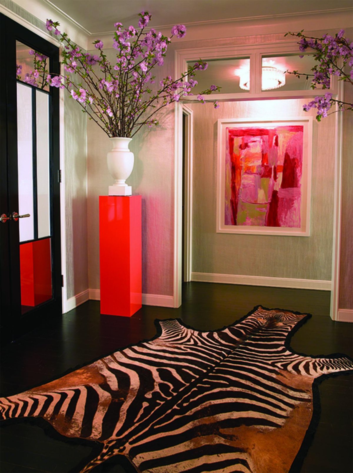 Ковер шкура зебры