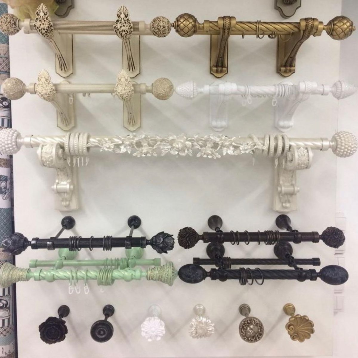 Карнизы decorative Curtain Rod