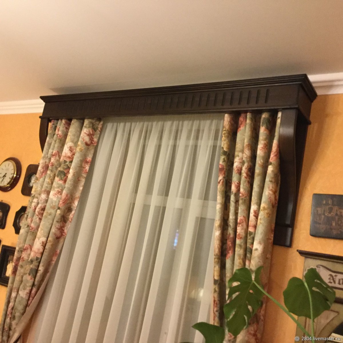 Деревянные карнизы для штор