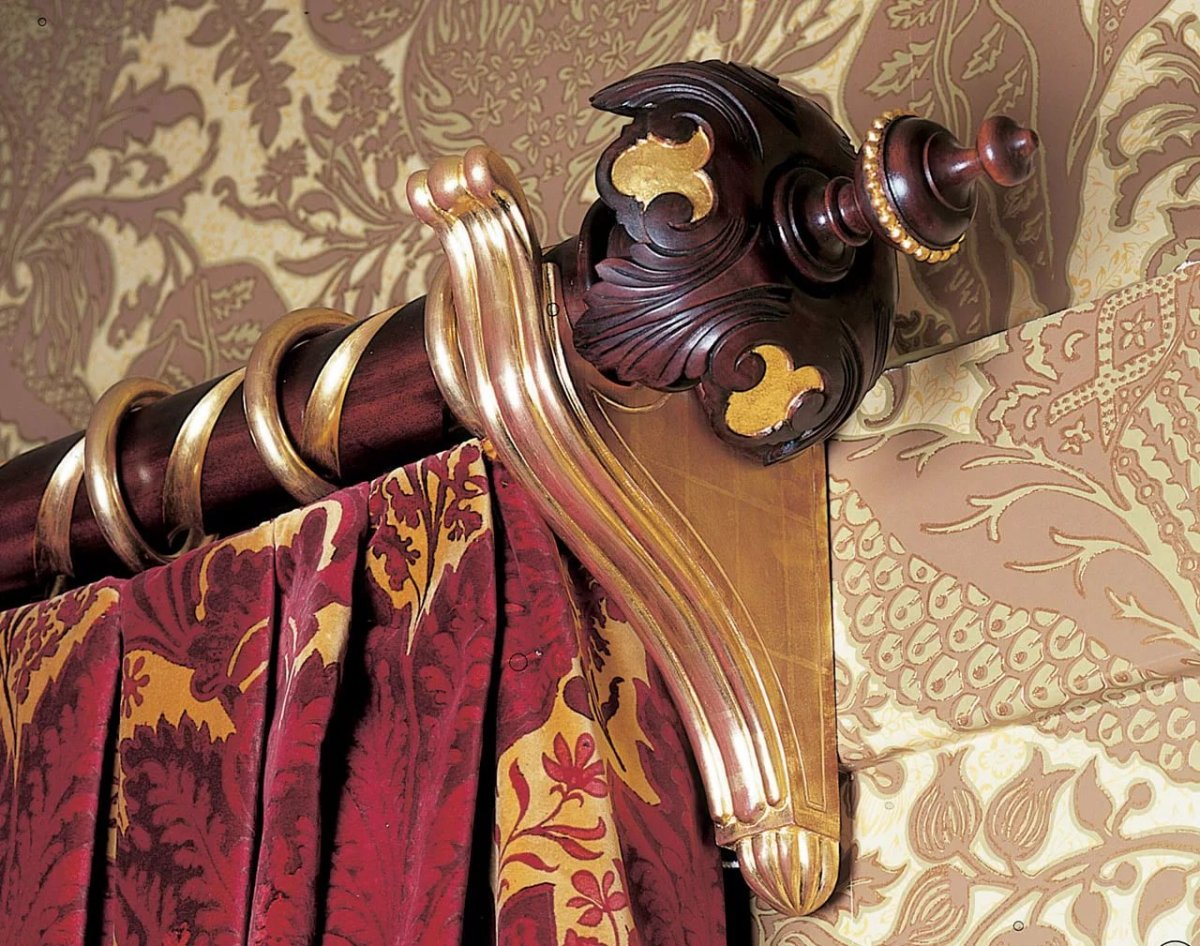 Деревянные гардины для штор