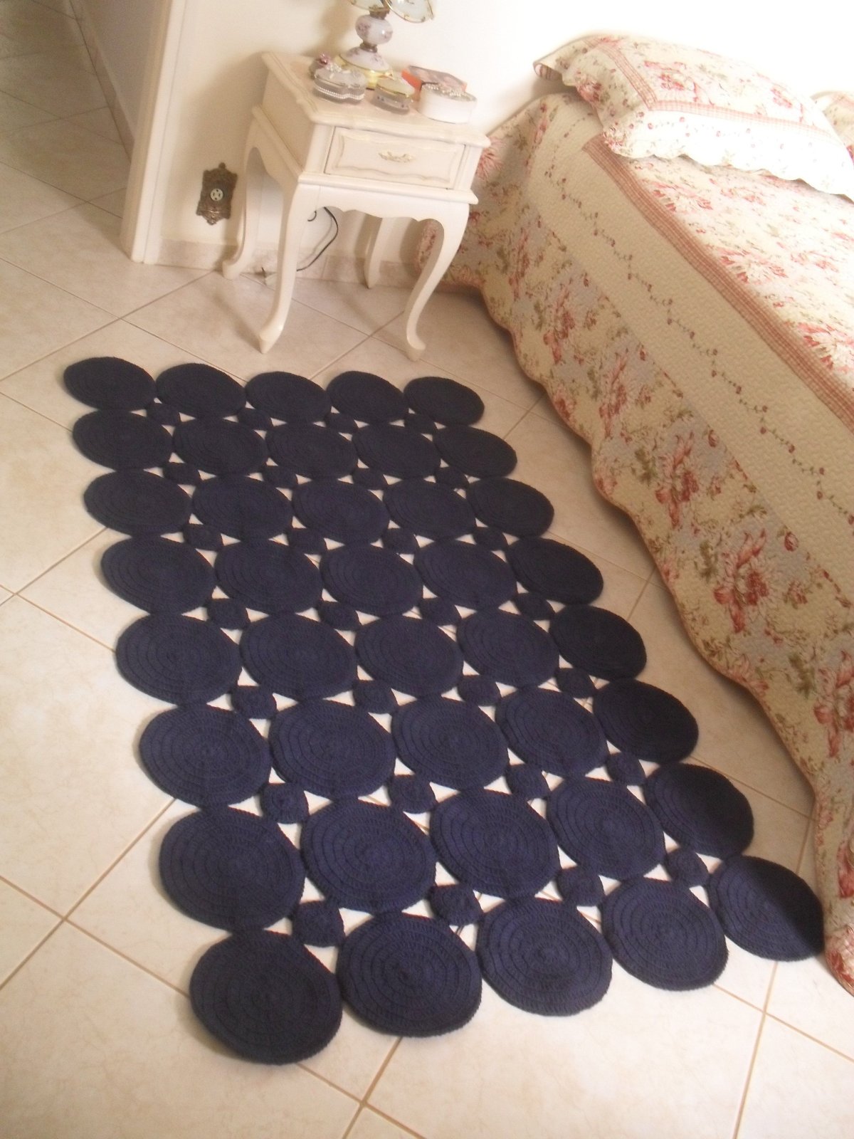Коврик из кругов