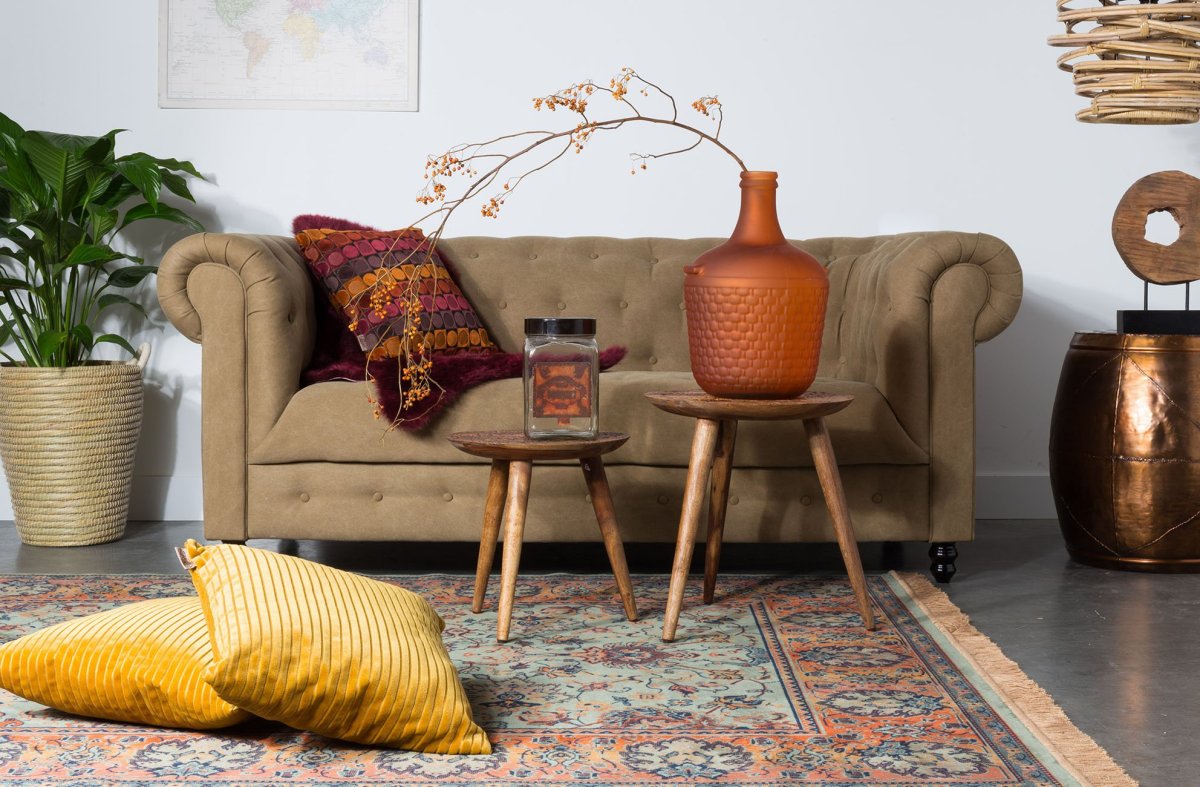 Старинный ковер в интерьере