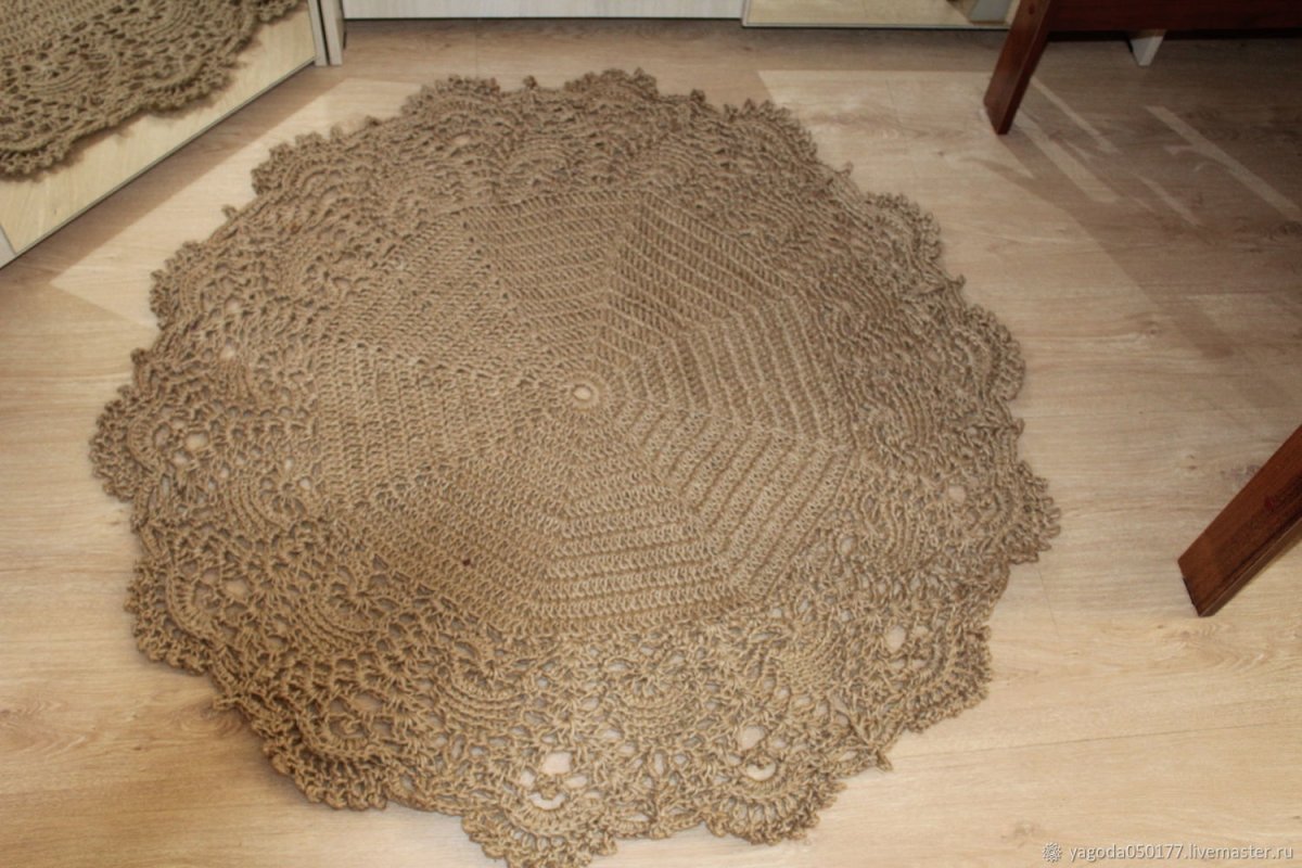 Ковер Улита из джута