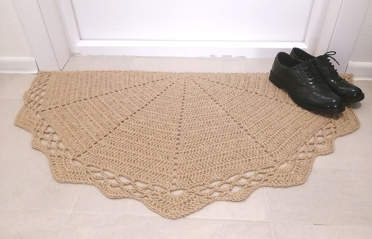 Ковер из джута Майское чудо