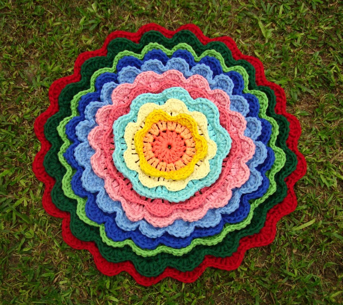 Коврик цветок видео ютуб