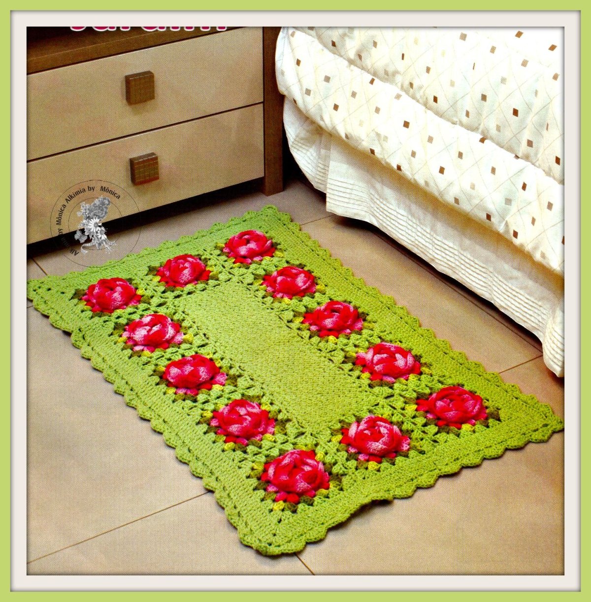 Вязаные салфетки