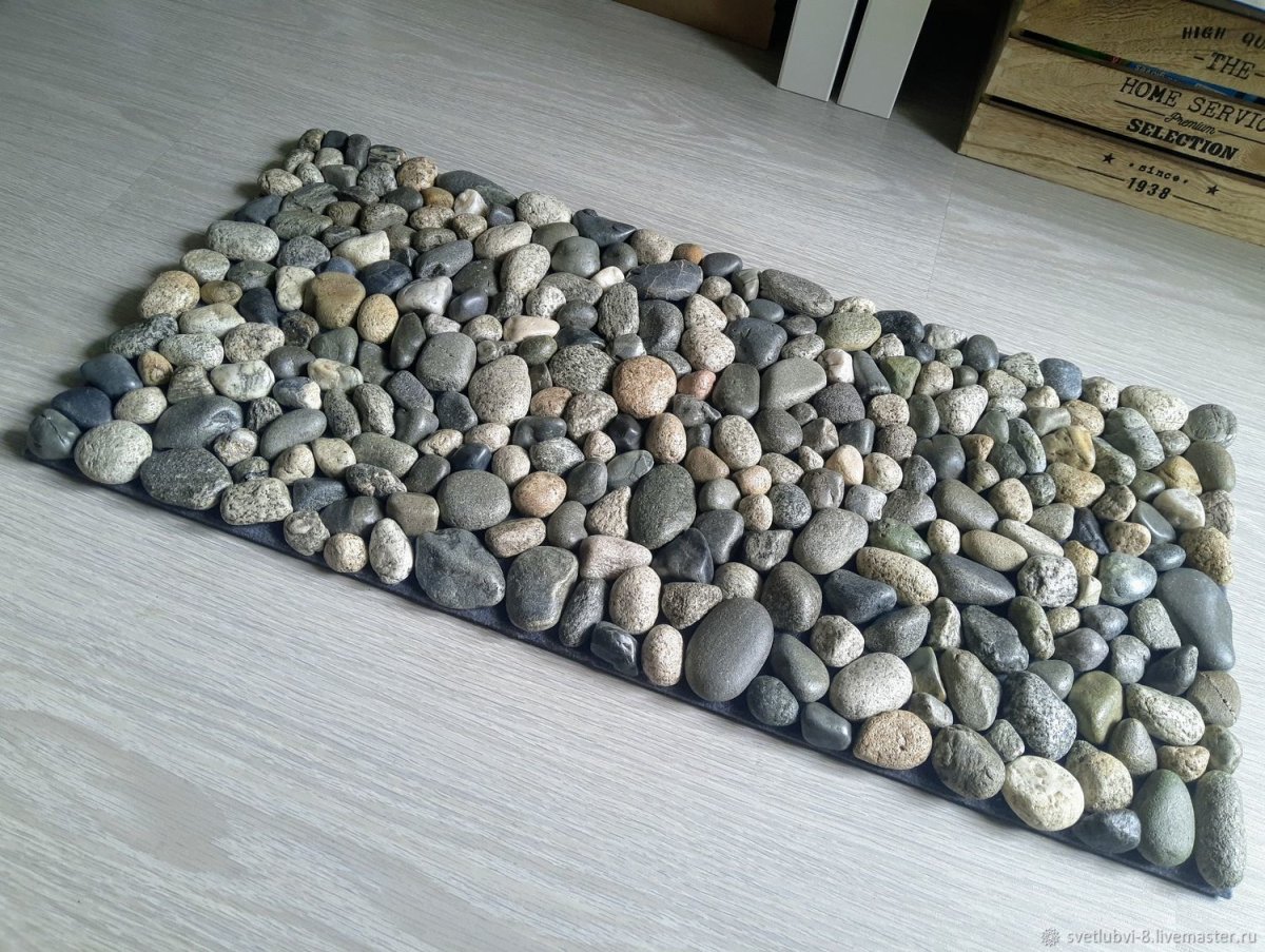 Ковер из камушков