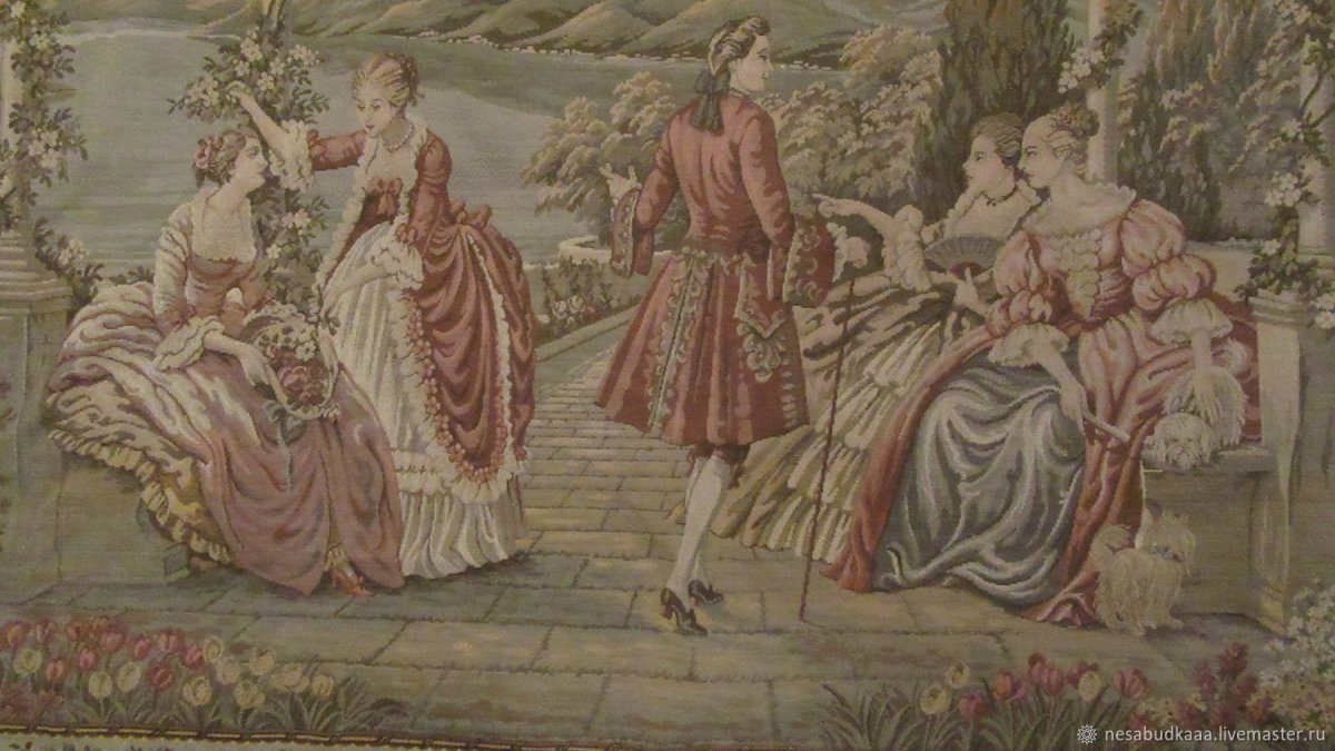 Гобеленовое полотно Шато Бельвю