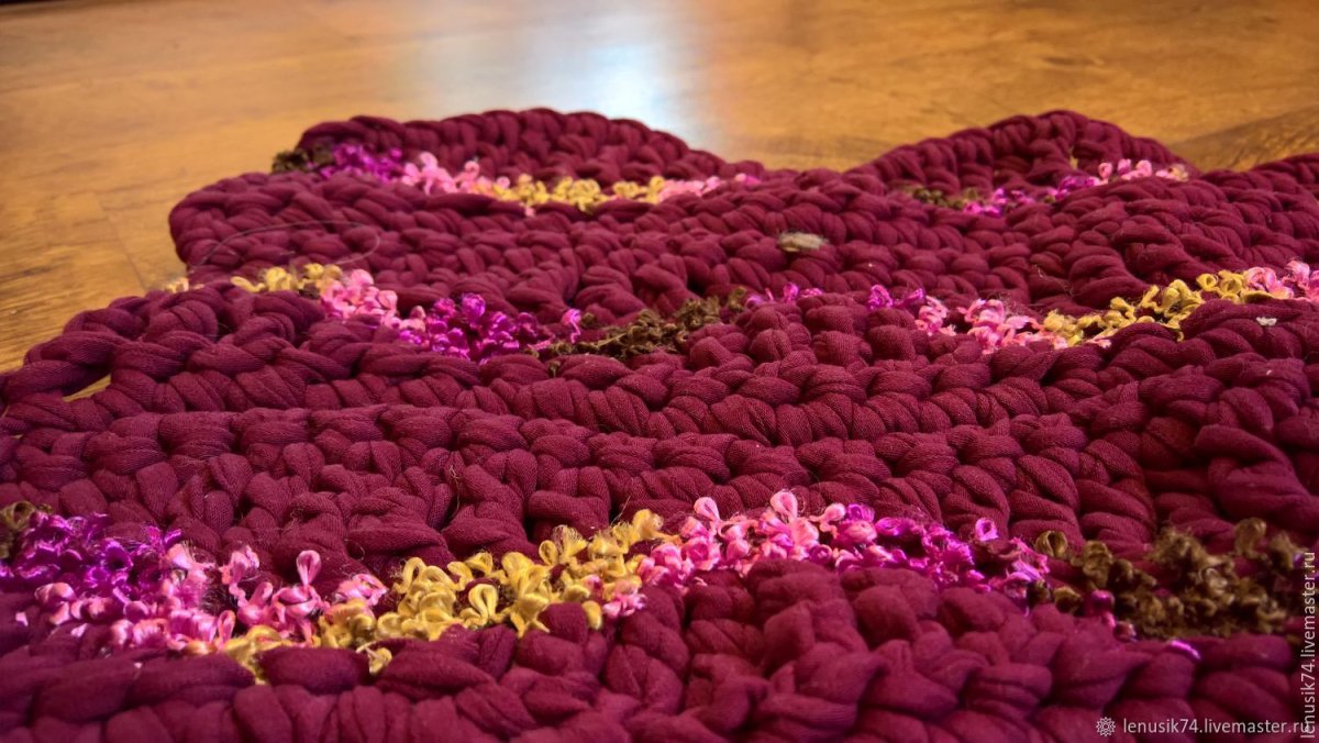 Коврик из кружков