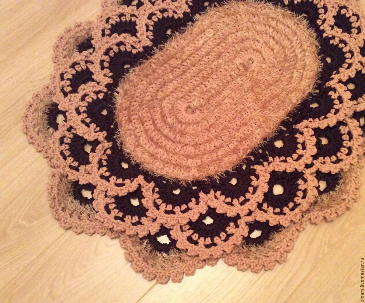 Ковер крючком