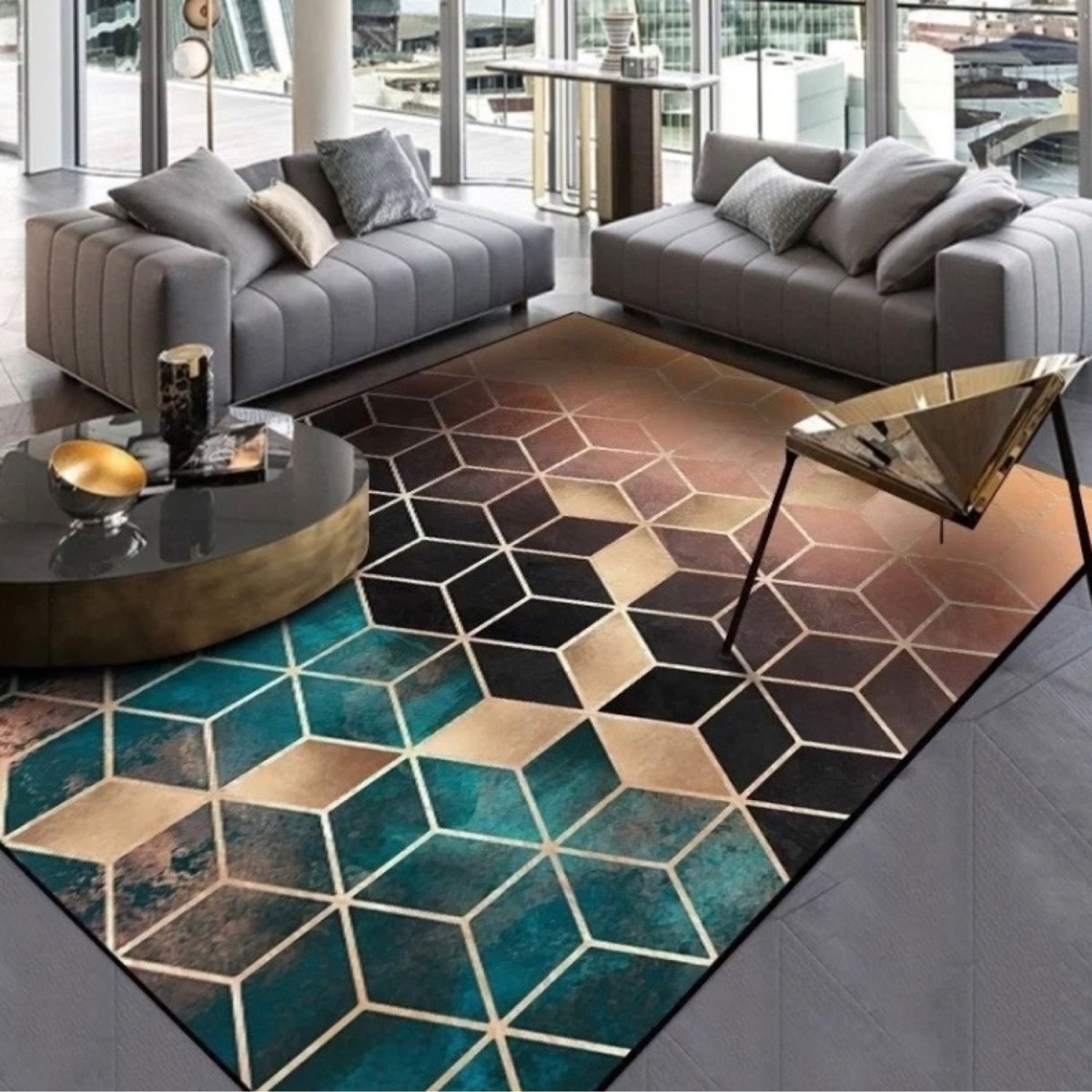 Ковер ромбы