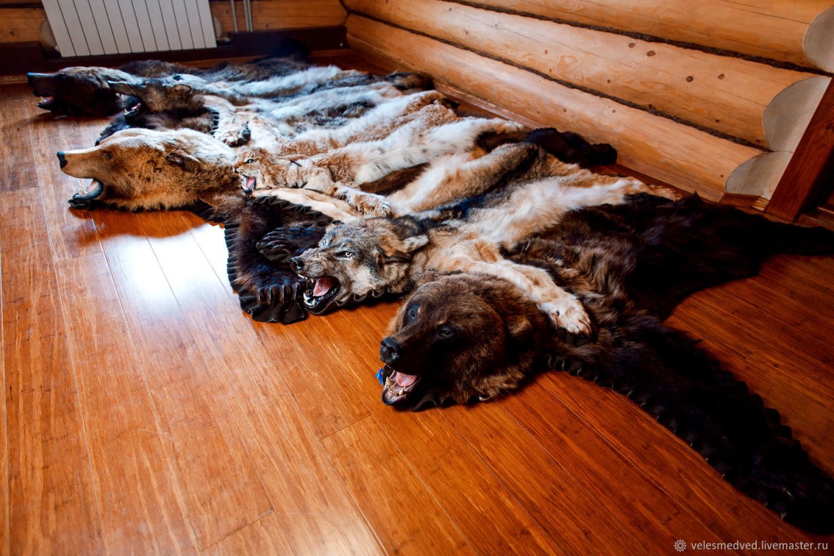 Ковер из волка