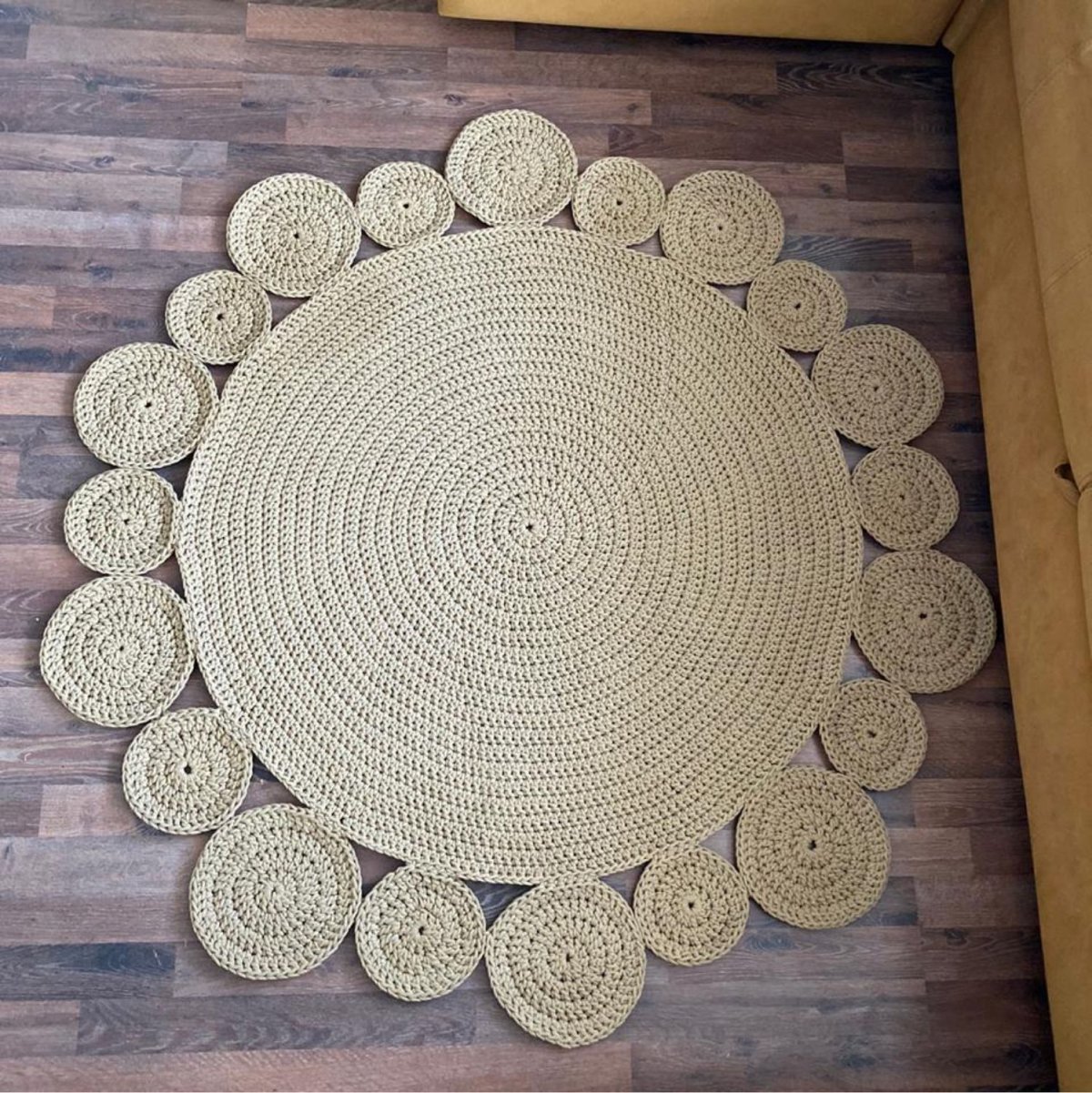 Вязание ковриков