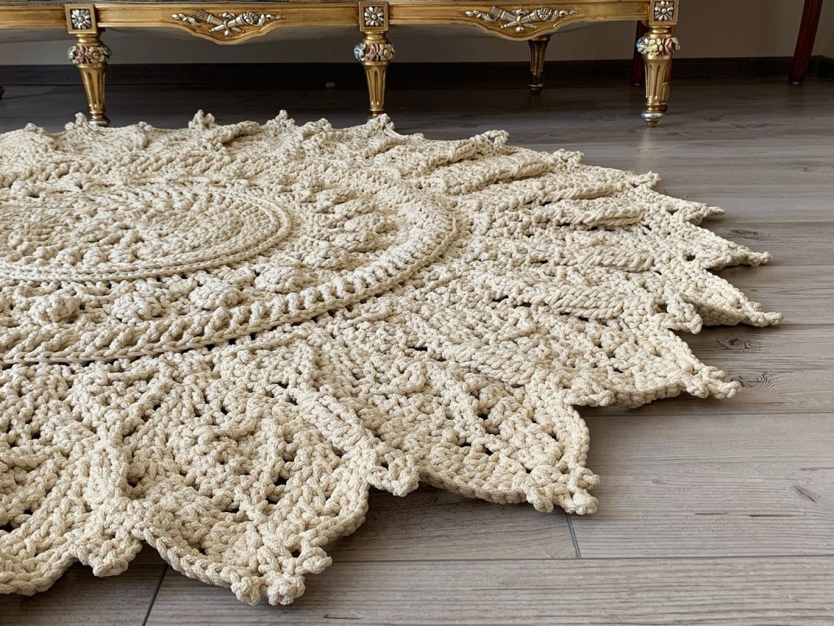 Вязаные ковры