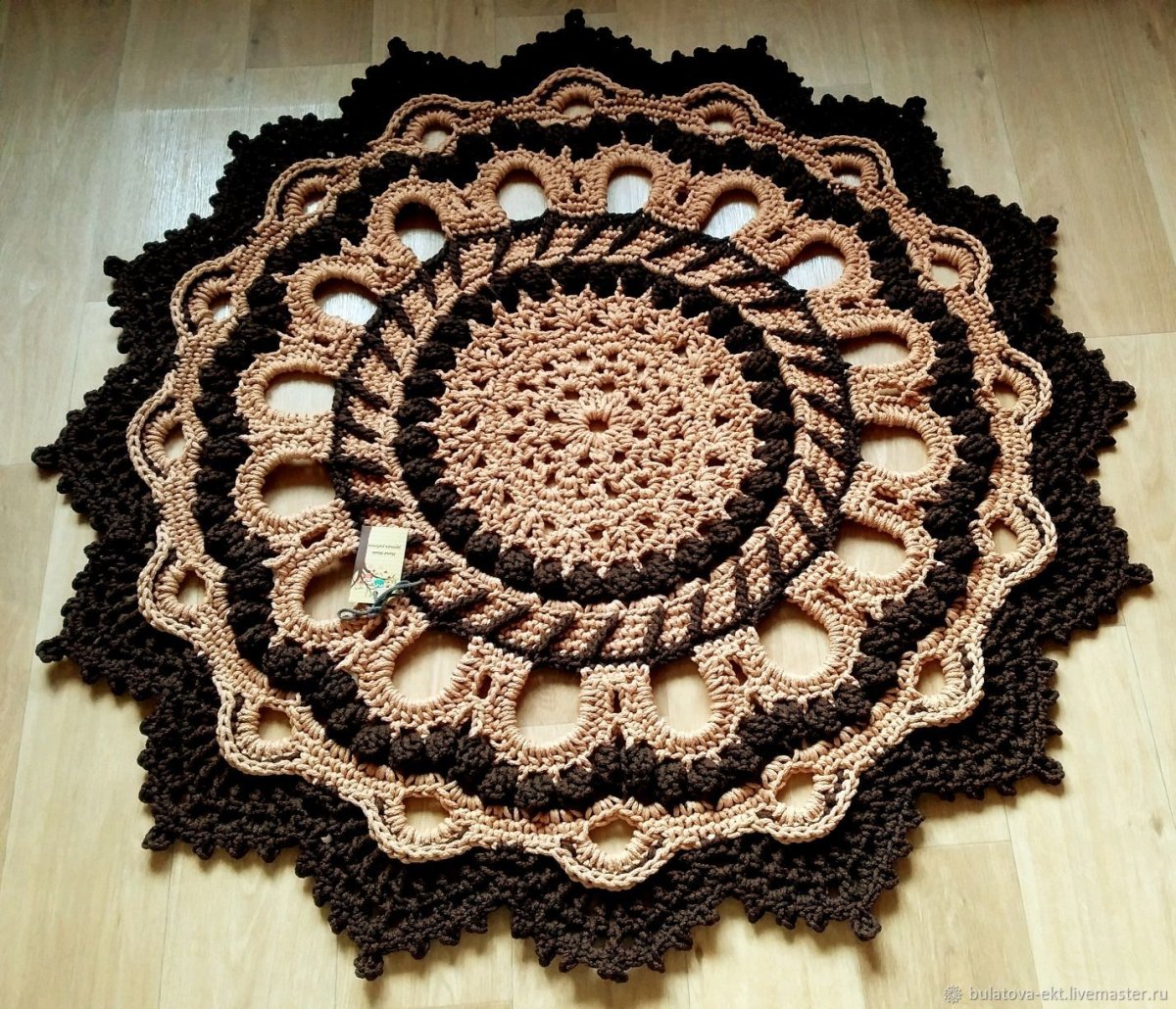 Круглые половики