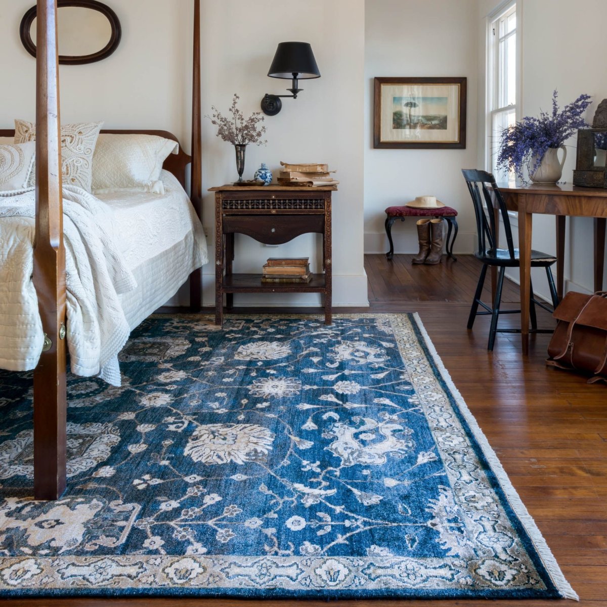 Восточный ковер в интерьере