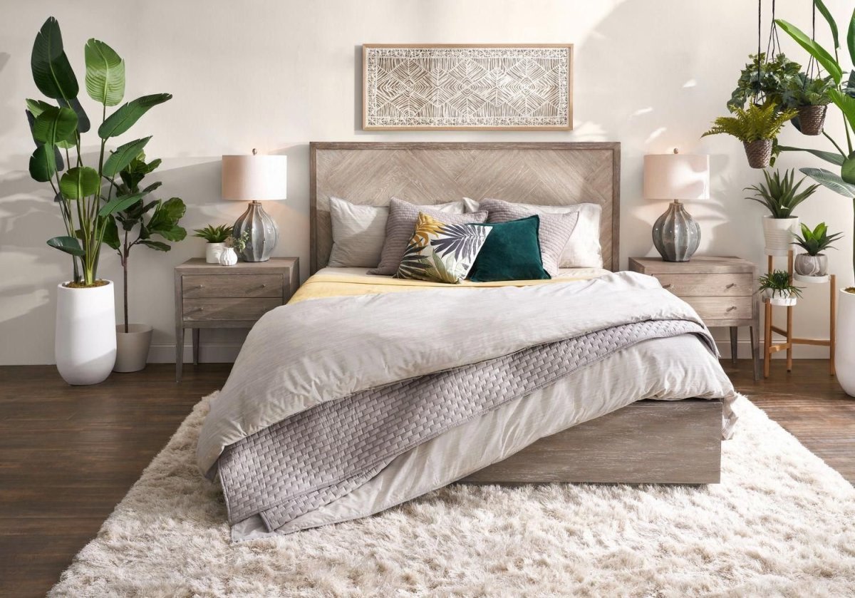 Ковры в интерьере спальни