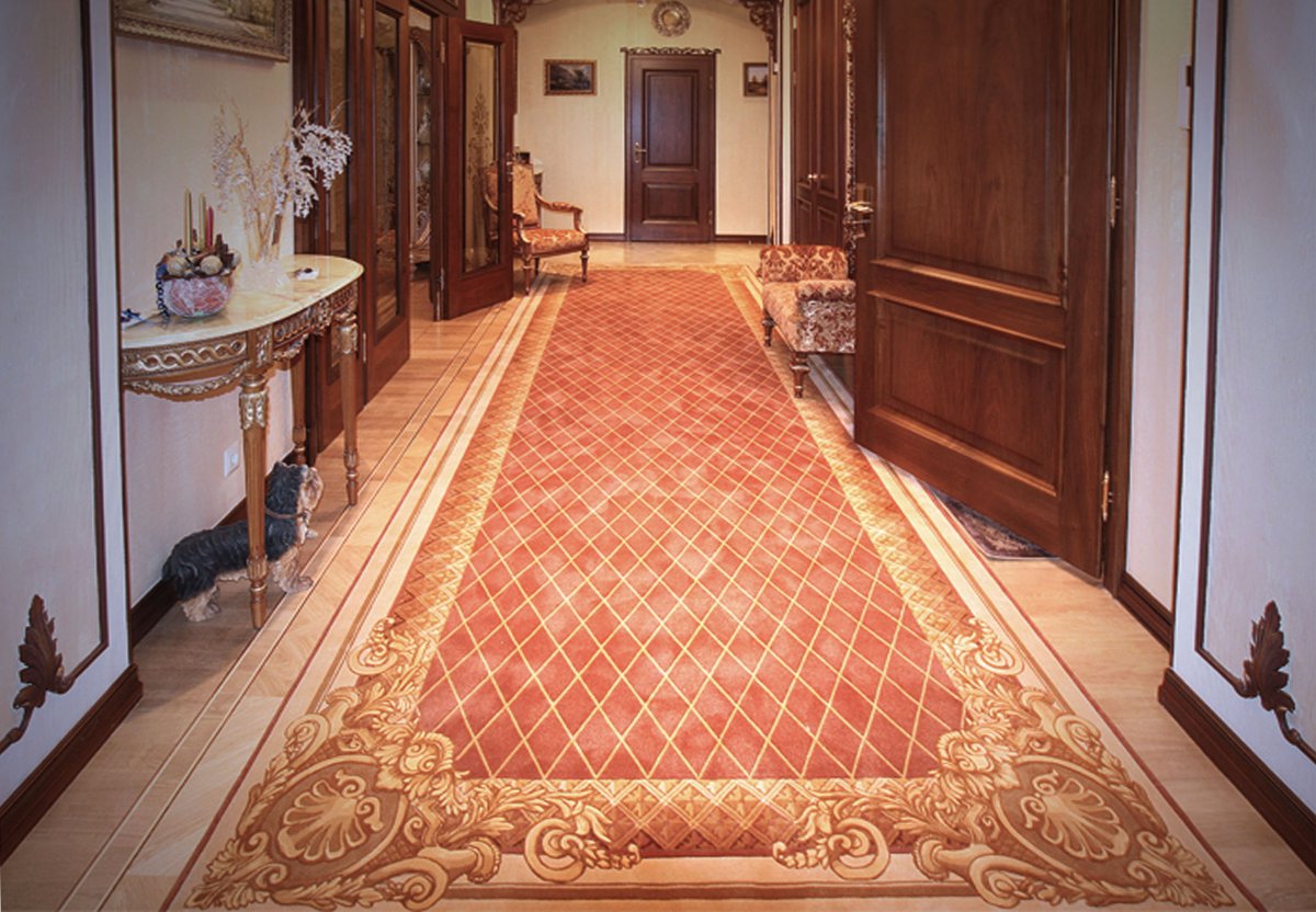 Классический ковер в интерьере