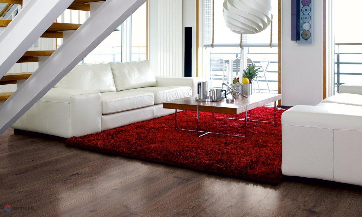 Ламинат Перго тундра в интерьере