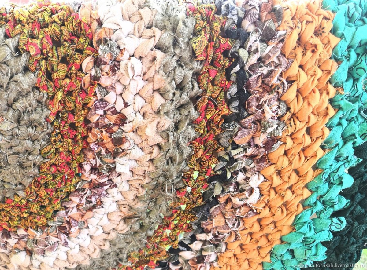 Вязаные коврики