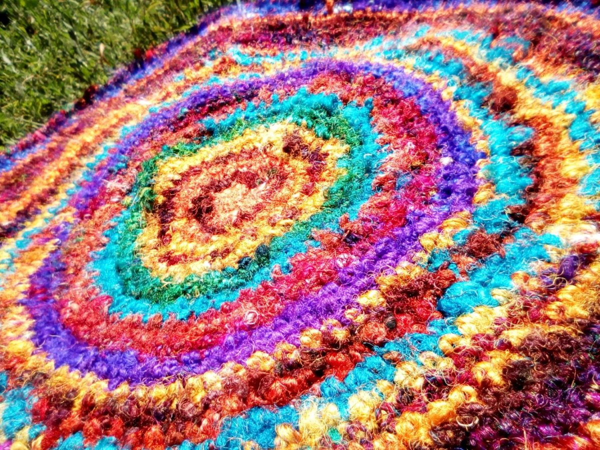 Круглые половики