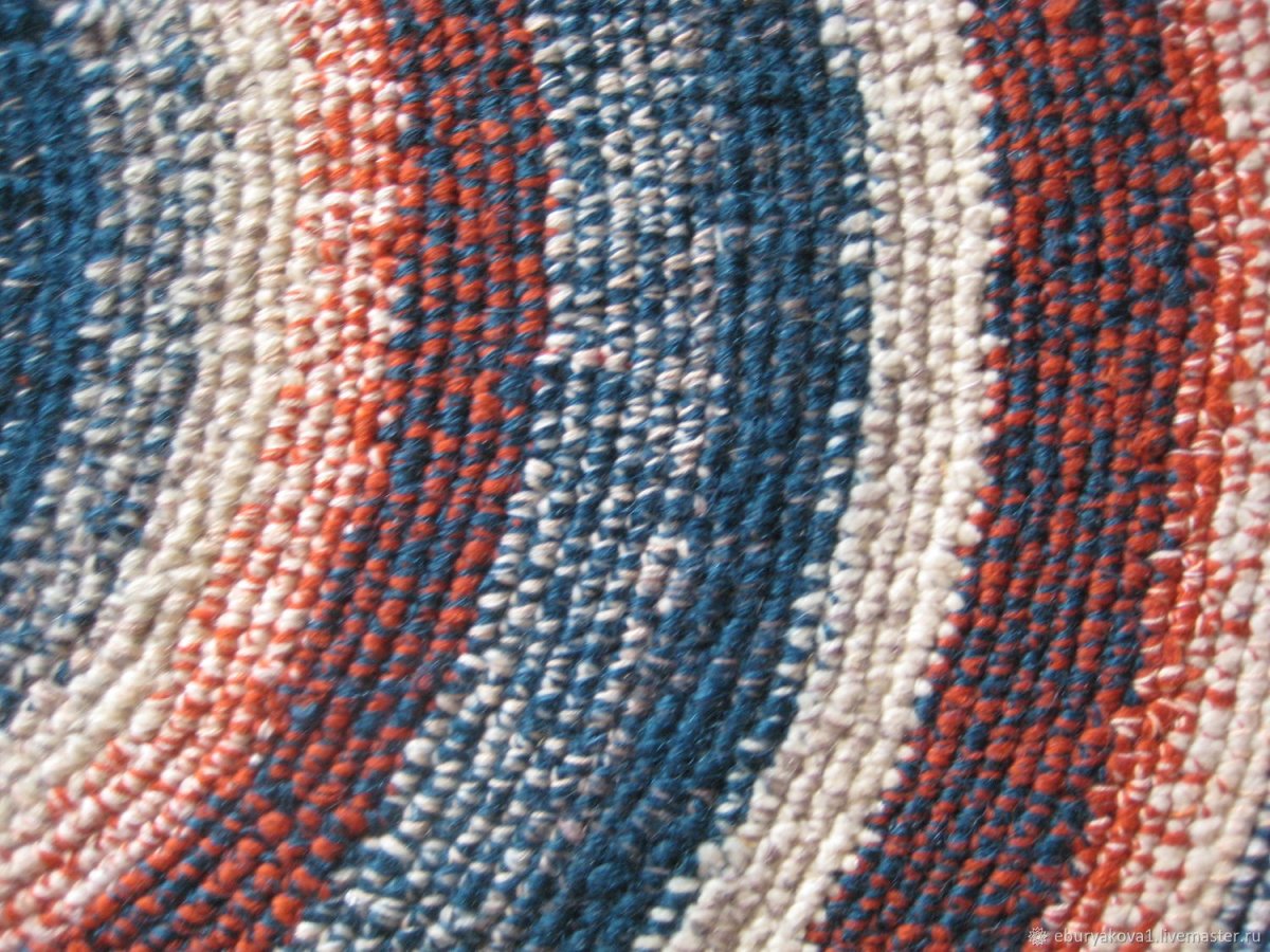 Ковер из полиэфирного шнура