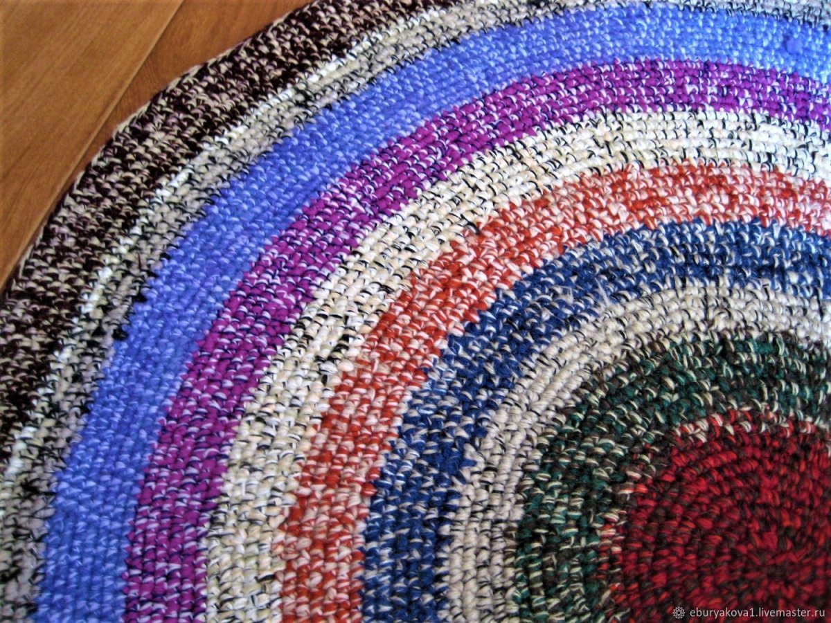 Круглые половики