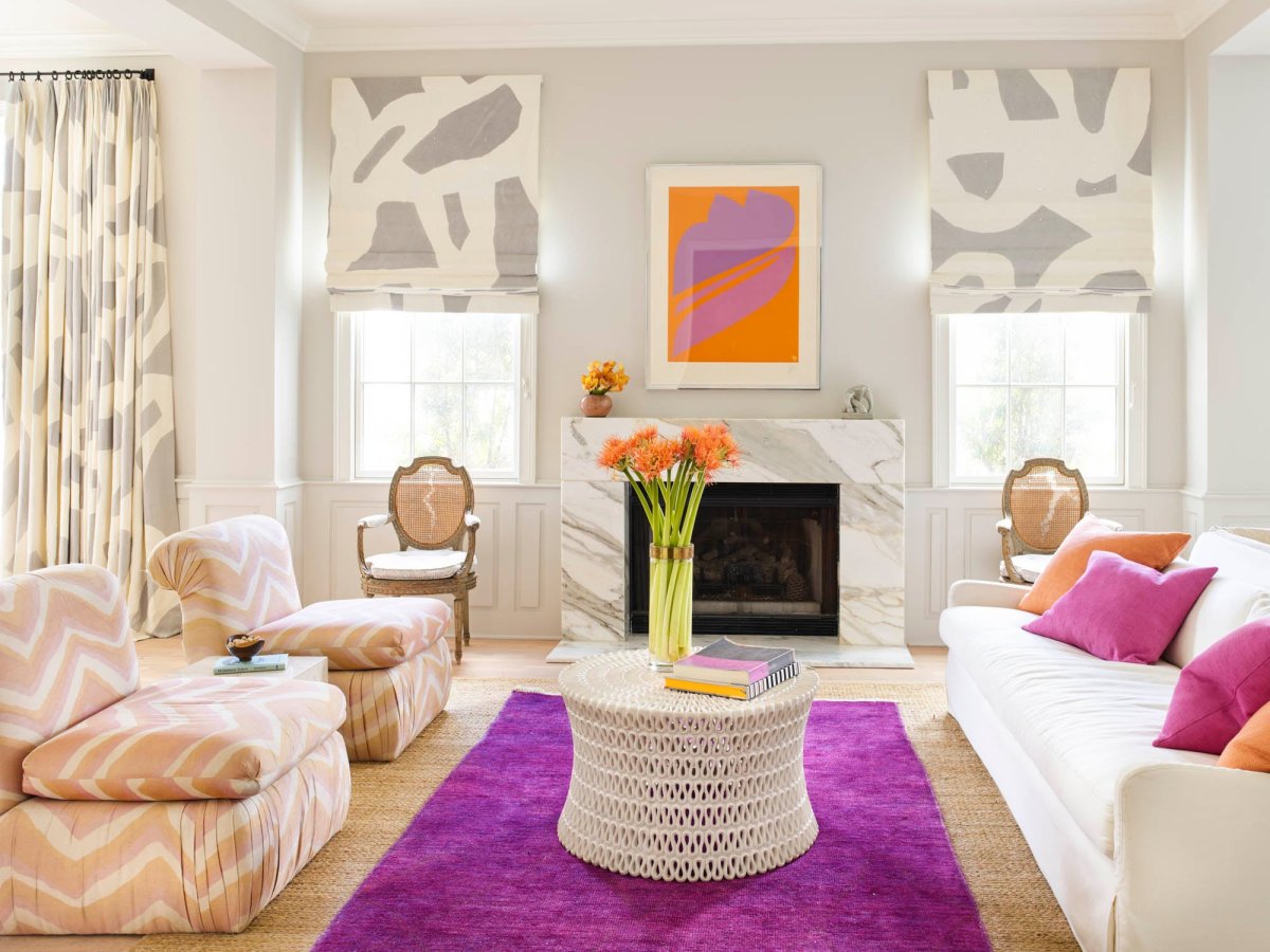 Пантон 2018 в интерьере