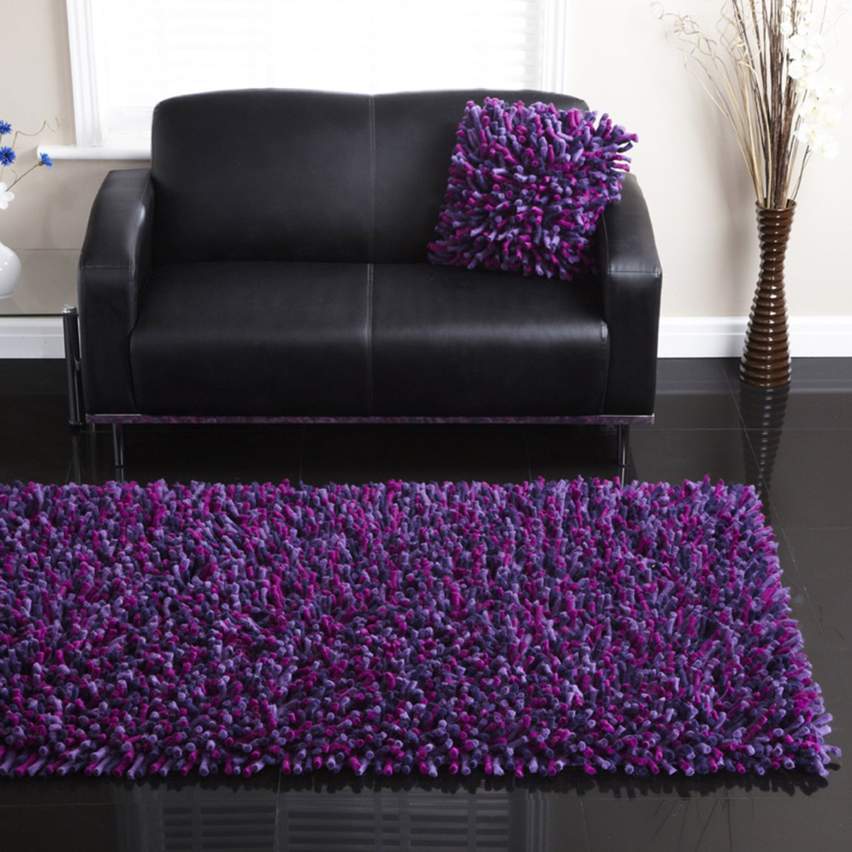 Коврики в фиолетовую гостиную