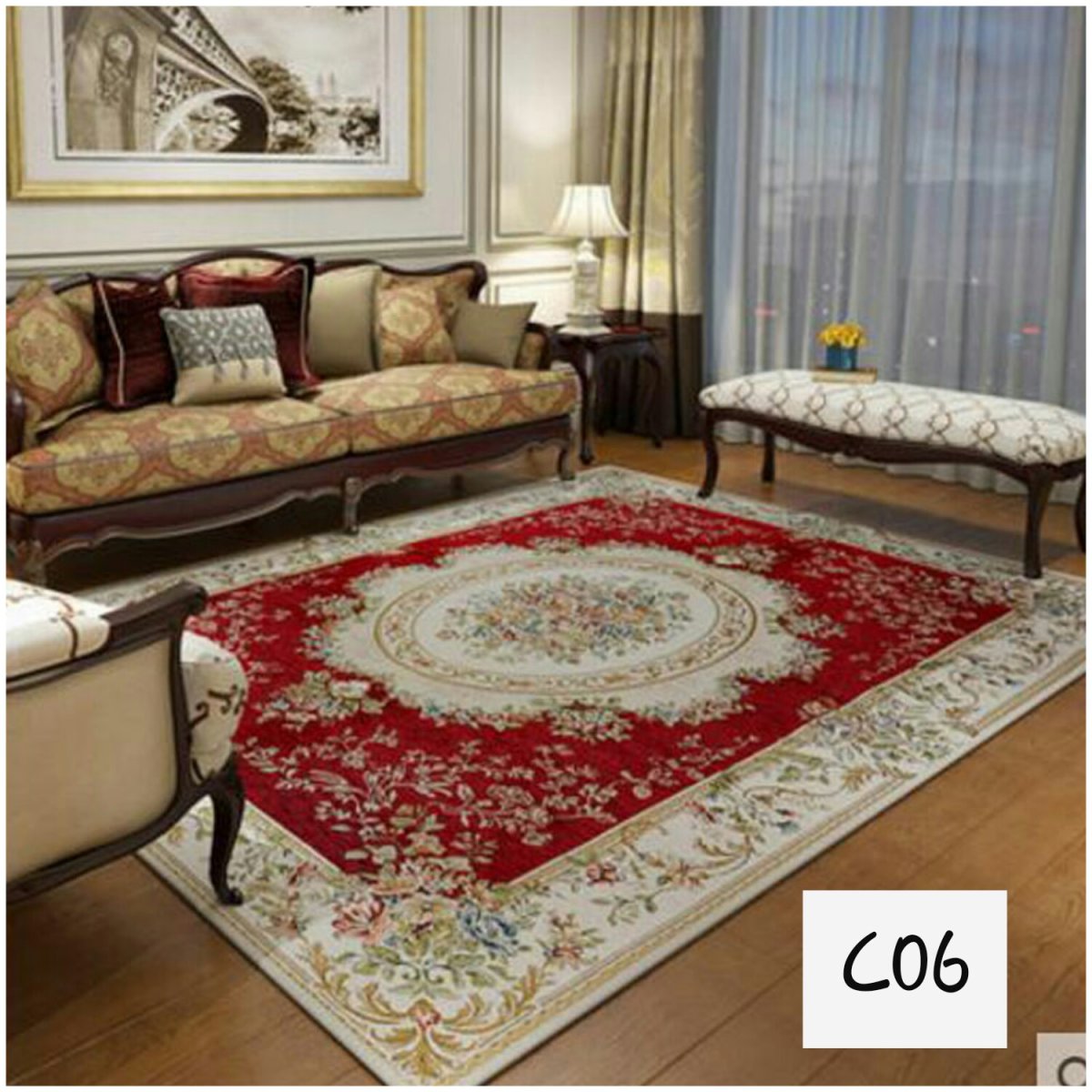 Ковры в интерьере гостиной