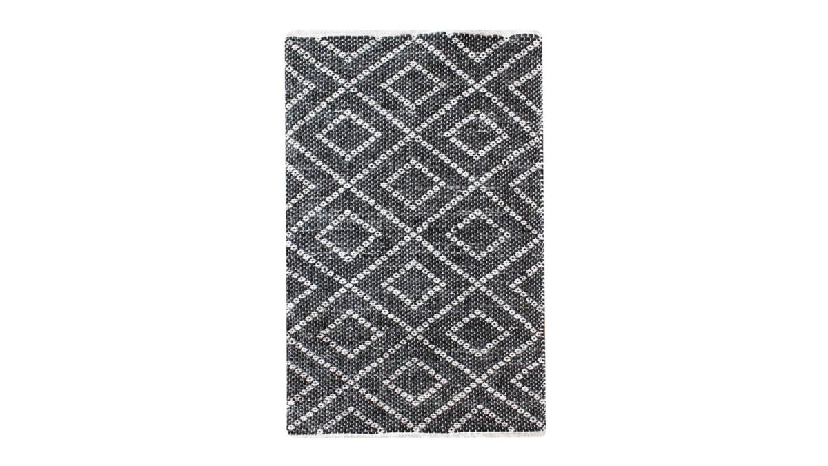 Ковер parcia Steel серого цвета 190x290