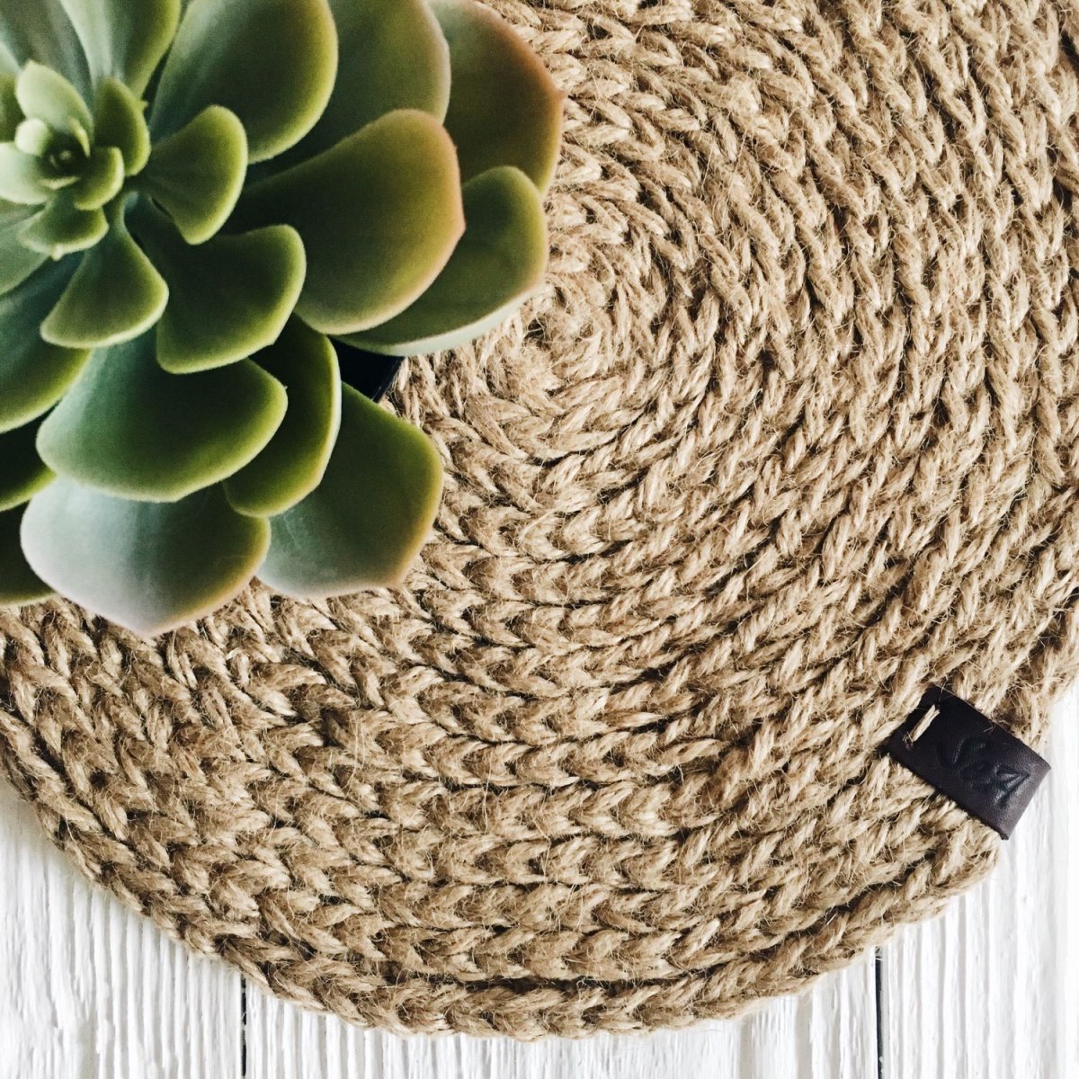 Джутовый коврик икеа