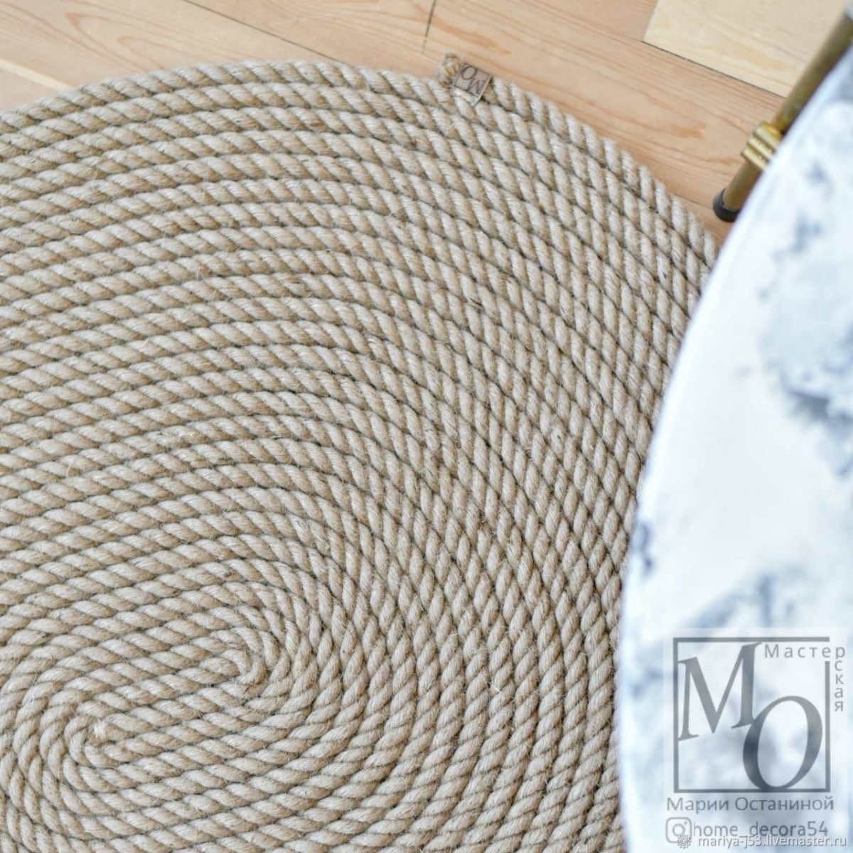 Джутовый коврик 150х60