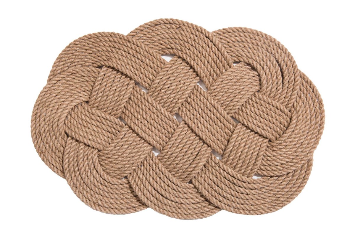 Коврик из джута