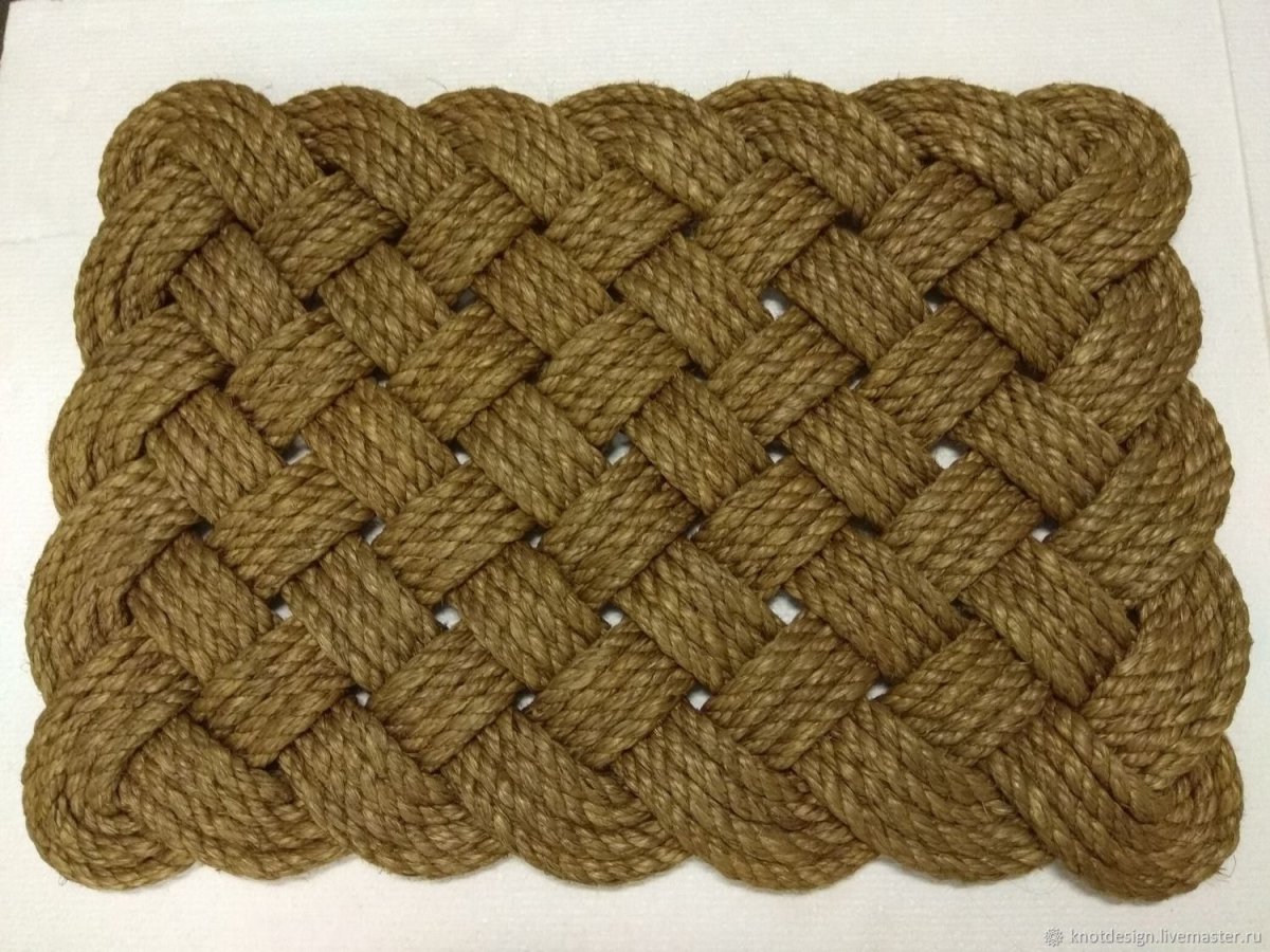 Вязаные коврики